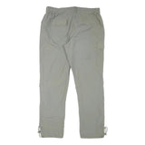 TEN DEGREES Mens Polyester Blend Grey Regular Fit Straight Trousers W34 L30