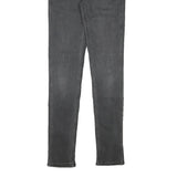 LEVI'S Mens Slim Grey Denim Jeans Cotton Blend Zip W27 L29 Stylish Comfortable