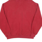 DISNEY Mens Red Disneyland Hoodie S Cotton Blend Pullover Casual