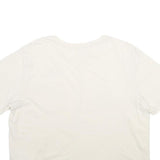 CARHARTT Womens Cream Floral Pocket T-Shirt L Short Sleeve Crew Neck Cotton