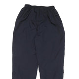 PUMA Mens Joggers Blue L W28 L30 Regular Tapered Fit Polyester Sportswear