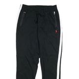 POLO RALPH LAUREN Mens Joggers Black & White Slim Tapered S W28 L29 Track Pants