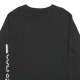 MAJESTIC Mens Black Indianapolis Colts Long Sleeve Crew Neck T-Shirt XL