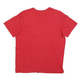 NIKE Mens Red Just Do It Graphic T-Shirt M Short Sleeve Crew Neck Sportswear