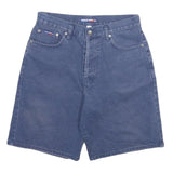 PEPSI Mens Shorts Blue Casual L W31 Cotton Blend Comfortable Relaxed Fit