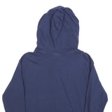 CHAMPION Mens Blue Pullover Hoodie S Cotton Blend Casual Logo Sweatshirt