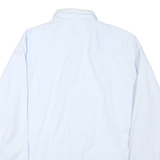 ARMANI COLLEZIONI Mens Light Blue Plain Shirt XL Classic Fit Casual Smart