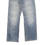LEVI'S Womens Blue Regular Straight Denim Medium W28 L27 Jeans Casual Fit