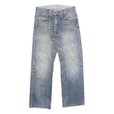 LEVI'S Womens Blue Regular Straight Denim Medium W28 L27 Jeans Casual Fit