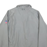 SHERPA Womens Grey Outdoor Jacket L Polyester Blend Zip Plain Functional