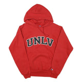 CHAMPION Mens Red UNLV Pullover Hoodie S Cotton Blend Casual Sweatshirt