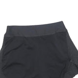 NIKE Womens Black Mini Skort Polyester Blend Knit XS Sportswear Activewear