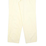BENETTON Womens Regular Beige Cotton Blend Trousers W34 L32 Casual Comfortable