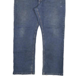 DICKIES Mens Blue Regular Straight Denim Medium W40 L30 Zip Closure Jeans