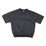 NIKE Mens Black XL Nylon Athletic Jacket Plain Lightweight Sportswear