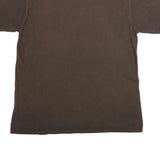 HARD ROCK CAFE Mens Brown London Graphic T-Shirt L Short Sleeve Crew Neck