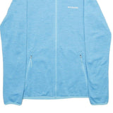 COLUMBIA Womens Blue Zip Jacket M Polyester Plain Lightweight Outdoor Activewear