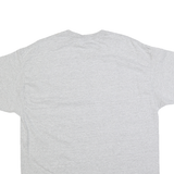 PORT & COMPANY Mens Grey Columbia Basketball Graphic T-Shirt XL Crew Neck Short