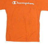 CHAMPION Mens Orange Crew Neck Short Sleeve Graphic T-Shirt M Cotton Casual