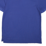 NAUTICA Mens Blue Classic Fit Short Sleeve Cotton Polo Shirt M Performance Deck