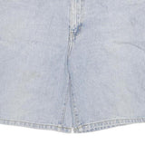 GO WEST Mens Shorts Blue Denim XL W33 Classic Fit Cotton Blend Casual