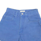 GUESS Womens Shorts Blue Casual XXS W23 Cotton Blend Stylish Summer