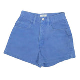 GUESS Womens Shorts Blue Casual XXS W23 Cotton Blend Stylish Summer