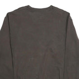 CHAMPION Mens Black Crew Neck L Cotton Blend Pullover Sweatshirt Casual