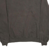 CHAMPION Mens Black Crew Neck L Cotton Blend Pullover Sweatshirt Casual