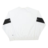 CHAMPION Mens Black Pullover Crew Neck Sweatshirt L Regular Fit Jersey Polyester