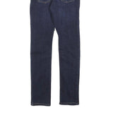 LEVI'S 519 Boys Slim Jeans Dark Denim Cotton Blend W27 L27 Stylish Stretch Fit