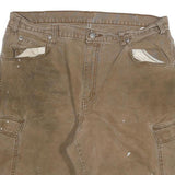 DICKIES Mens Shorts Brown Casual Cargo Plain 2XL W34 Workwear Durable