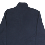 CALVIN KLEIN Mens Navy Blue Cotton Zip Jacket L Casual Comfort Everyday Wear