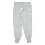 CONVERSE Womens Joggers Grey XS W28 L27 Cotton Blend Regular Tapered Fit