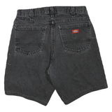 DICKIES Womens Shorts Black Casual Denim M W32 Everyday Wear