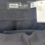 Wit Boy Trousers - 27W UK 8 Black Polyester Blend