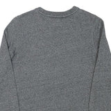 KENZO Mens Grey Cotton Blend Crew Neck XS Embroidered Tiger Sweatshirt