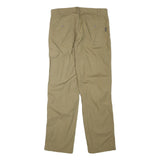 LAFUMA Mens Cotton Blend Beige Regular Straight Trousers W33 L32 Casual Outdoor