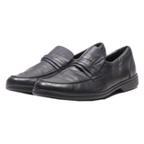 LLOYD Loafer Shoes Black Leather Mens UK 8.5