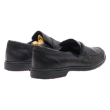 LLOYD Loafer Shoes Black Leather Mens UK 8.5