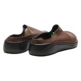 TATAMI Clog Shoes Brown Leather Mens UK 7