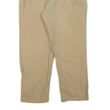 CARHARTT Mens Cotton Blend Beige Regular Fit Straight Leg Trousers W36 L27