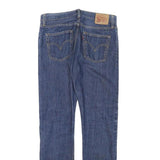LEVI'S 501CT Womens Jeans Blue Regular Straight Denim Medium W30 L30 Classic Zip