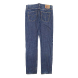 LEVI'S 501CT Womens Jeans Blue Regular Straight Denim Medium W30 L30 Classic Zip