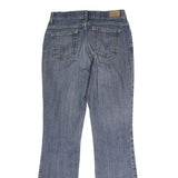 LEVI'S Womens Blue Regular Straight Denim Medium W28 L30 Zip Jeans