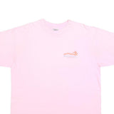 ONEITA Mens Pink XL Short Sleeve Crew Neck Rancho La Puerta Graphic T-Shirt