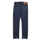 LEVI'S 514 SLIM Mens Jeans Blue Slim Straight Denim Medium W33 L34 Classic Fit