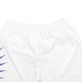 REEBOK Mens Shorts White Blue Sunburst Print M W28 Sports Casual Activewear