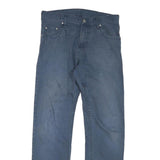 CARHARTT Mens Regular Fit Blue Denim Jeans W32 L31 Classic Cotton Blend Zip