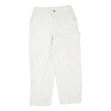 CARHARTT Womens Cotton Blend White Regular Straight Trousers W28 L26 Workwear
